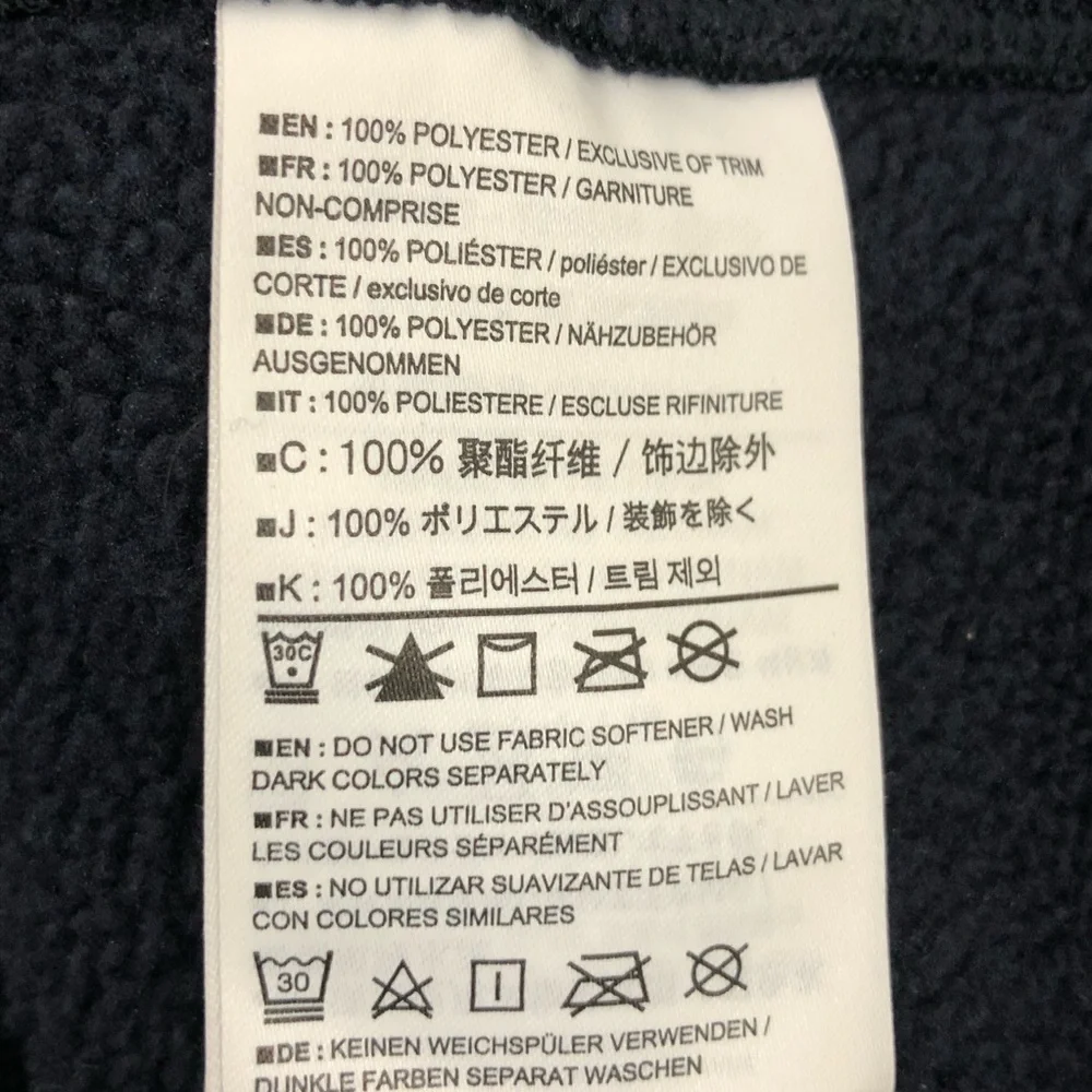 Arc'teryx “Covert” Men's Half-Zip Fleece, size L in Dark Blue - Picture 9 of 10